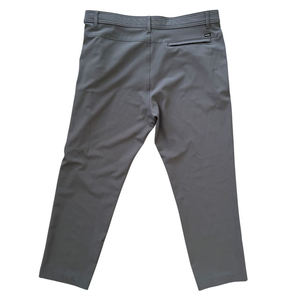 Hurley 34x30 (Actual 36x27.5) Gray Training Golf Straight Leg Men's Pants - Picture 2 of 11